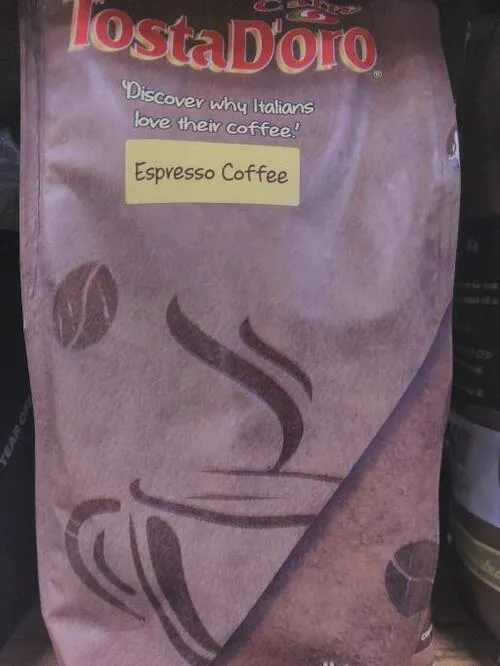 TostaD'oro espresso Coffee 1kg