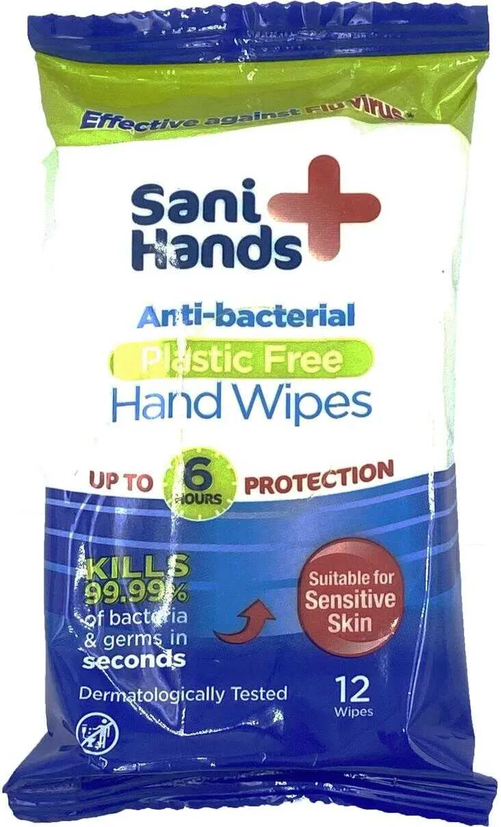 Antibacterial hand wipes