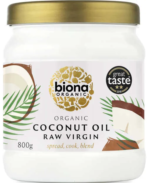 Biona Organic Raw Virgin Coconut Oil 800g