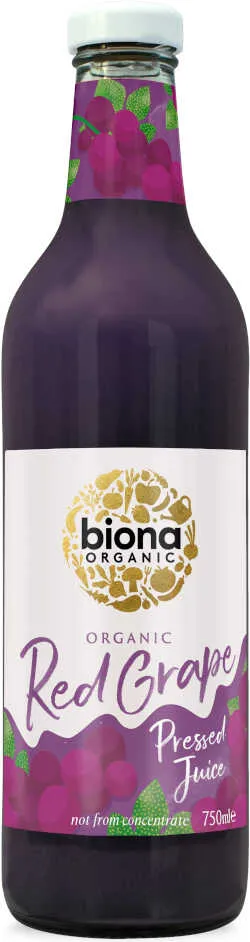 Biona Organic Red Grape Juice 750ml