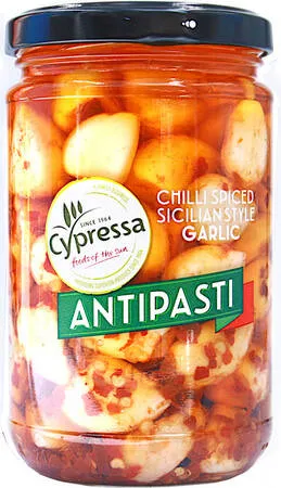 Cypressa Chilli Spiced Sicilian Style Garlic