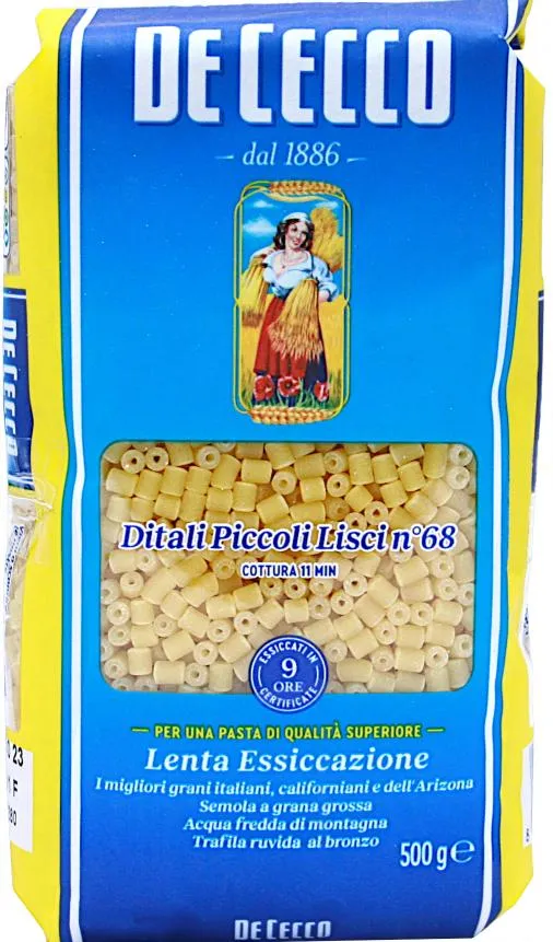 De Cecco Pasta ditali piccoli 1kg