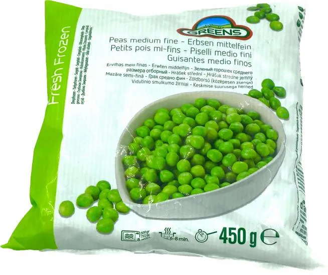 Frozen peas 430g