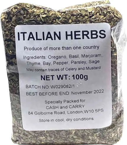 Italian Herbs 100g