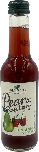 James White Organic Pear & Raspberry 250ml
