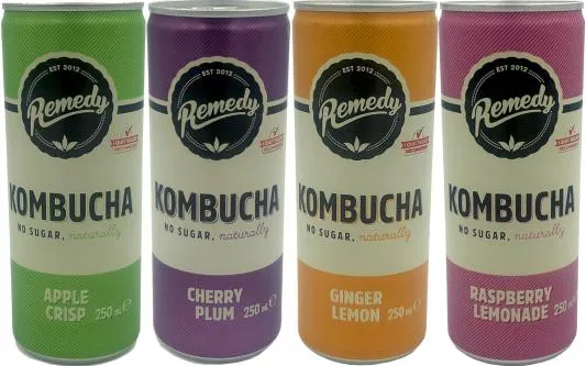 Kombucha 250ml x 4
