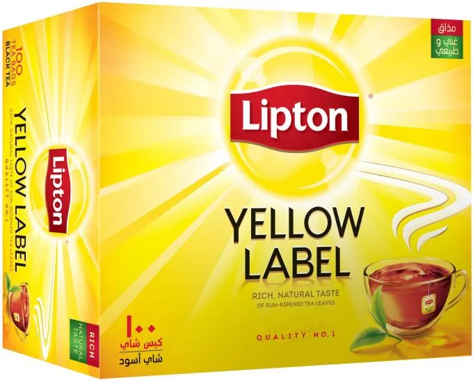 Lipton Yellow label tea (100 bags)