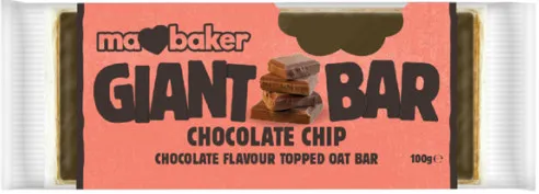 Ma Baker Chocolate Chip Giant Bar 100g