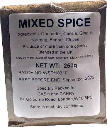 Mixed Spice 250g