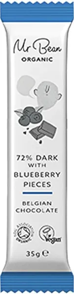 Mr.Bean Berries & Beans Chocolate Bar 35g