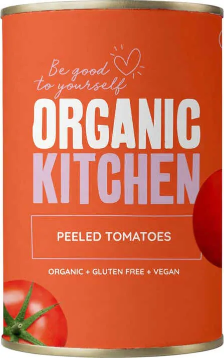 Organic Kitchen Peeled Tomatoes 400g