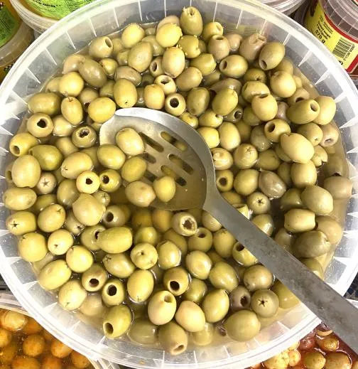 Moroccan Pitted green olives  500g