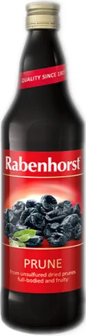 Rabenhorst Unsulfured Prune Juice 750ml