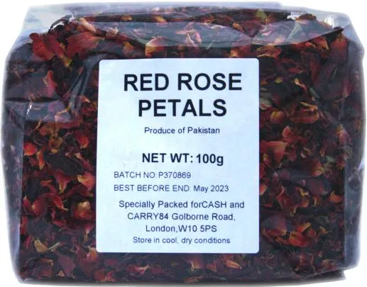 Red rose Petals