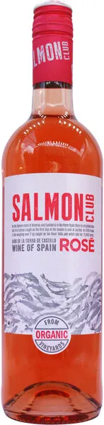 Salmon Club Rose Organic vineyards