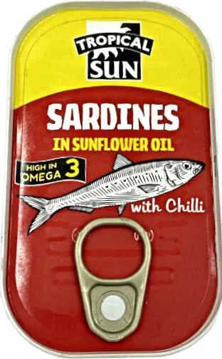 Sardines in Sunflower oil with chilli