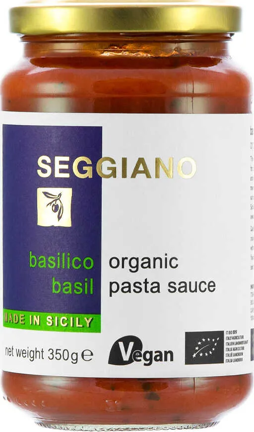 Seggiano Organic Aubergine Pasta Sauce 350g