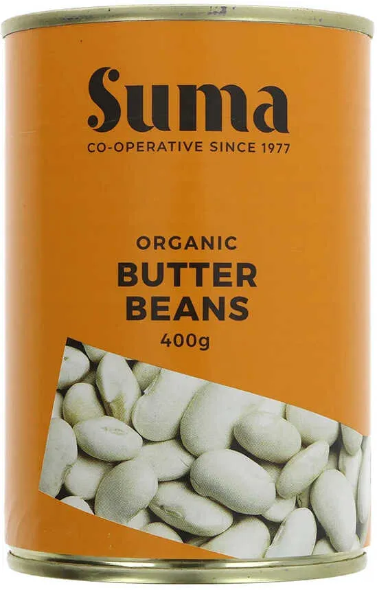 Suma Organic Butter Beans 400g