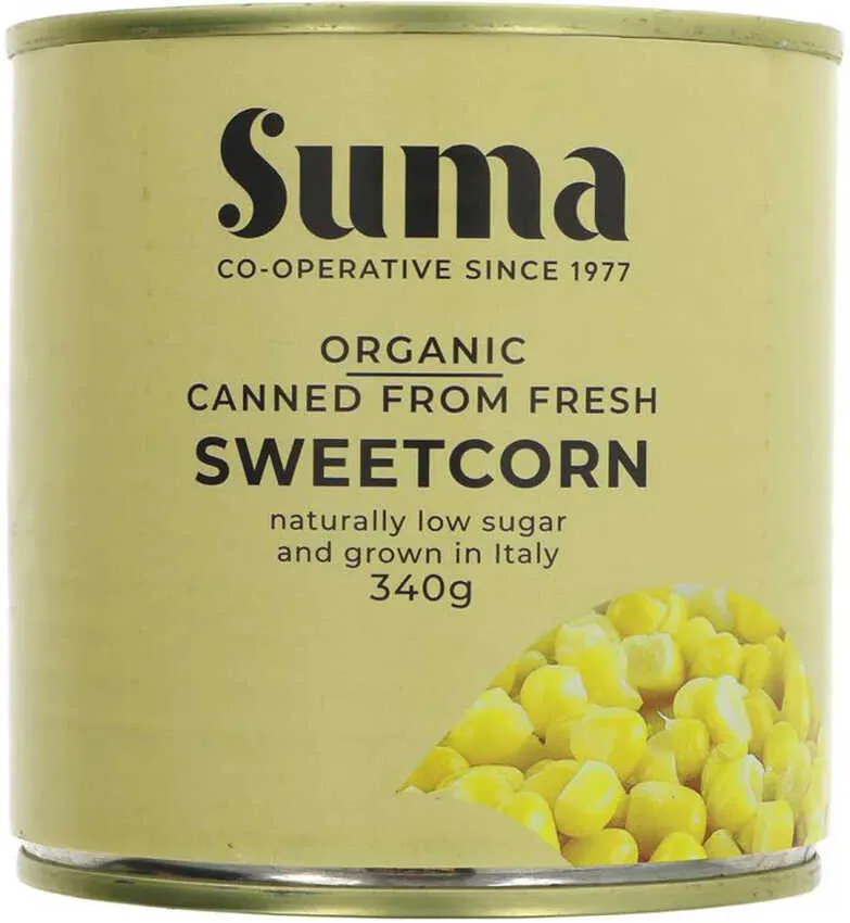 Suma Organic Sweetcorn 340g