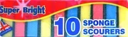 Super Bright Sponges  10 pack