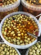Moroccan Green  Olives in oil  500g