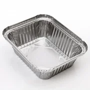 No.2 foil container  with lides 25 pc