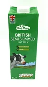 British semi skinned milk