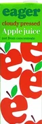 Eager cloudy pressed apple Juice 1l