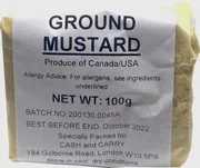 Ground Mustard 100g