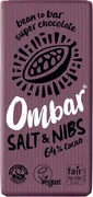Ombar Salt & Nibs 64% Cacao 70g
