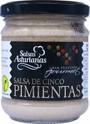 Salsas Asturianas 5 pepper salsa 190g