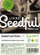 Seedful Organic Wild Garlic Loaf Slices 275g