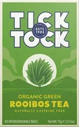 Tick Tock Organic Rooibos Green Tea Loose Leaf tea 100g