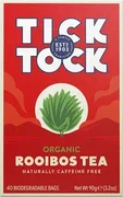Tick Tock Organic Rooibos Tea 40 bags 90g
