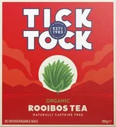Tick Tock Organic Rooibos Tea 80 bags 180g