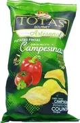 Totas Crisps Mediterranean farm Flavour 130g