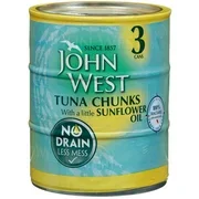 John West Tuna Chunks in Sunflower Oil 145g