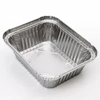 No.2 foil container  with lides 25 pc