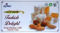 Aytac turkish delight fruit flavour with mixed nuts 350g