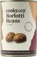 Cooks &amp; Co Borlotti Beans 2 X 400g