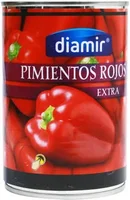 Diamir red peppers 425g