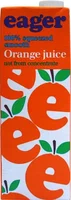 Eager squeezed smooth Orange Juice 1l