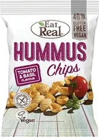 Eat Real Tomato & Basil Hummus Chips 135g