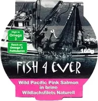 Fish 4 Ever Wild Pacific Pink Salmon in Brine 160g