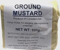 Ground Mustard 100g