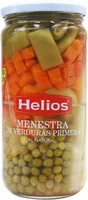 Helios preserved mixed vegetables