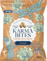 Karma Bites Caramel Popped Lotus Seeds 25g
