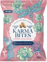 Karma Bites Himalayan Pink Salt Popped Lotus Seeds 25g
