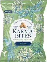 Karma Bites Wasabi Popped Lotus Bites 25g
