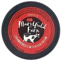 Marshfield Farm Strawberries in Clotted Cream 125ml
